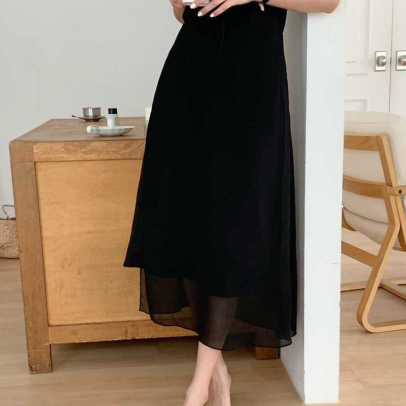 ON-NI-언니-T韓國直郵㊣女士新品職業熱賣25秋冬人氣長裙ON-NI長裙圖色1