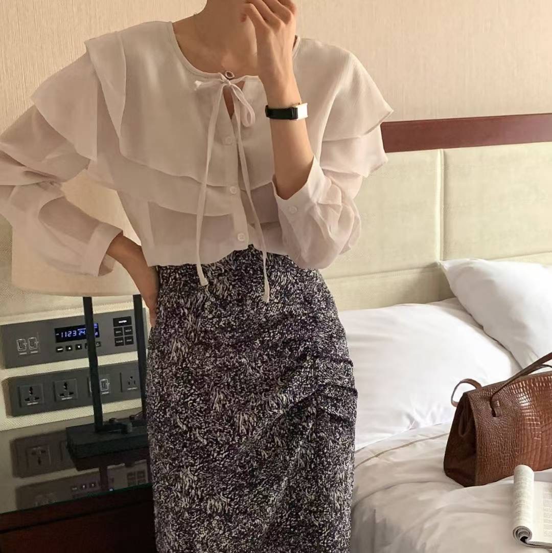 ON-NI-언니-T東大門㊣直郵女士新款真品人氣推薦襯衫蕾絲衫ON-NI襯衫/蕾絲衫圖色2