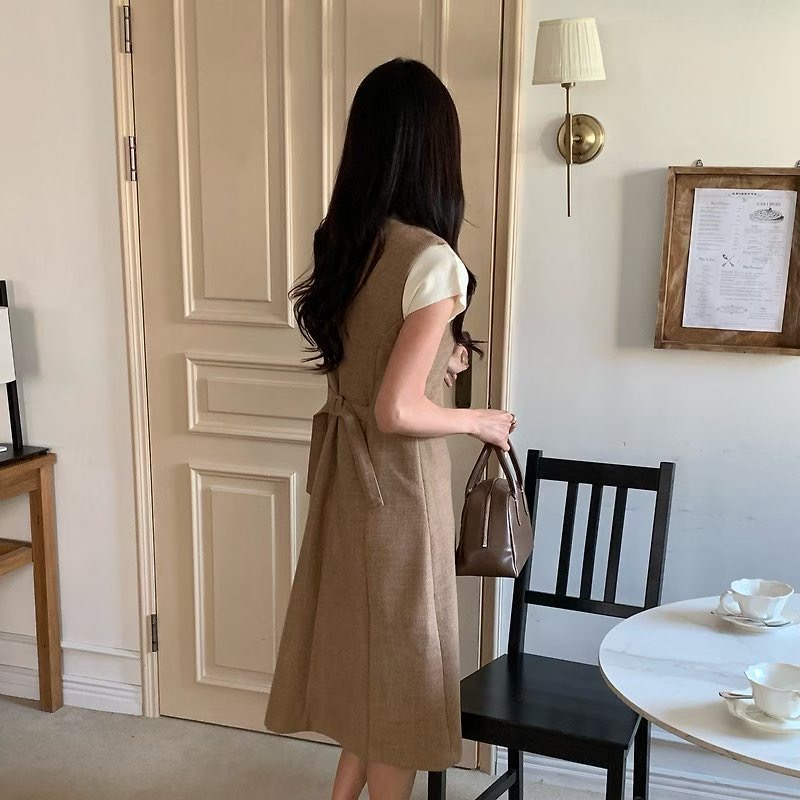 ON-NI-언니-T東大門㊣直郵女裝新品熱賣人氣連衣裙不含內搭ON-NI連衣裙