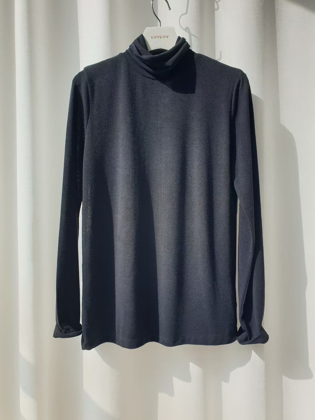 LUVLUV-럽럽-OT韓國直郵㊣女裝新款職業時尚休閑真品長袖T恤LUVLUV-럽럽-OT長袖T恤圖色2