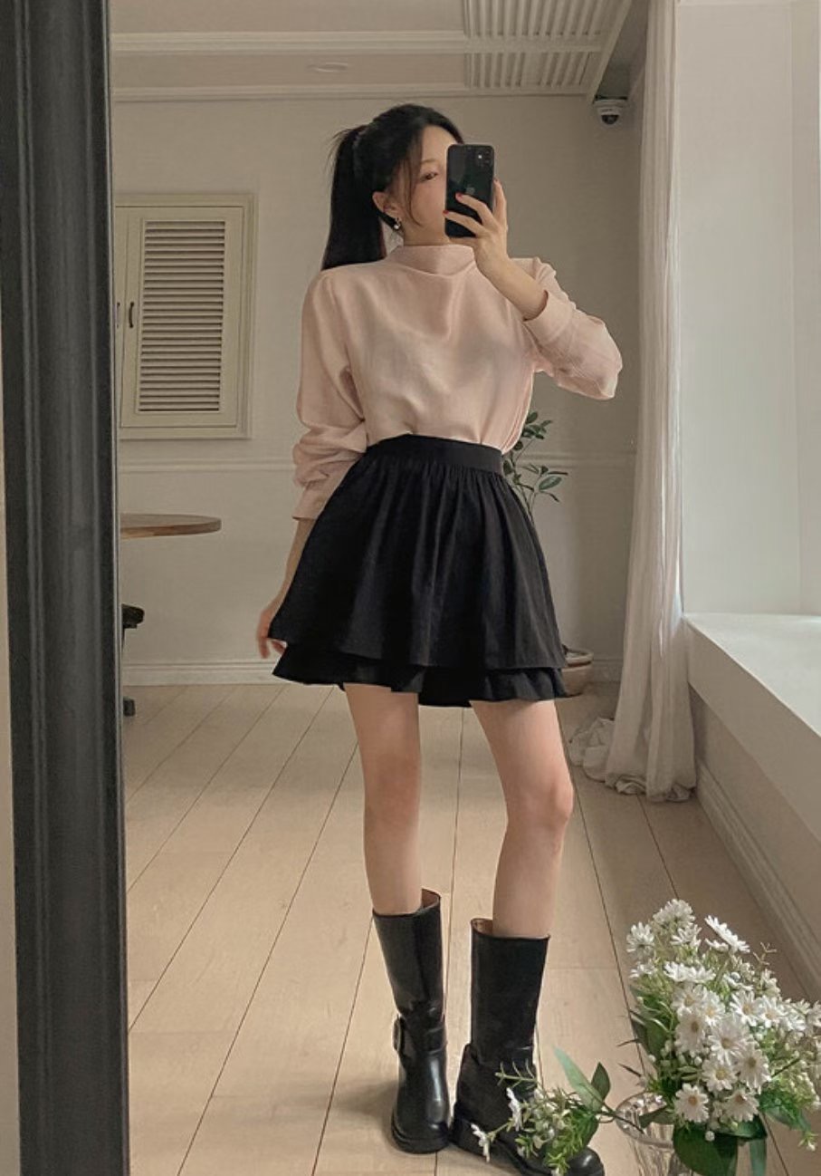 ON-NI-언니-T東大門㊣實拍女裝新品真品時尚熱賣襯衫蕾絲衫ON-NI襯衫/蕾絲衫