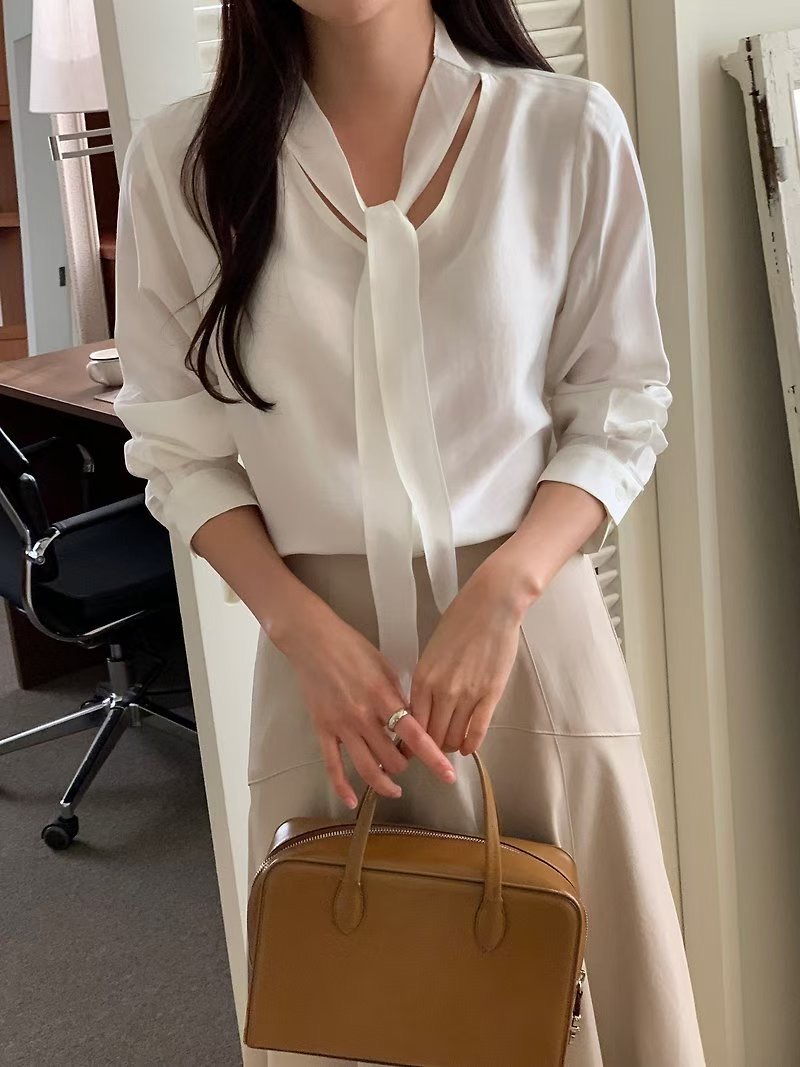 ON-NI-언니-T東大門㊣實拍女裝新品真品時尚熱賣襯衫蕾絲衫ON-NI襯衫/蕾絲衫圖色1