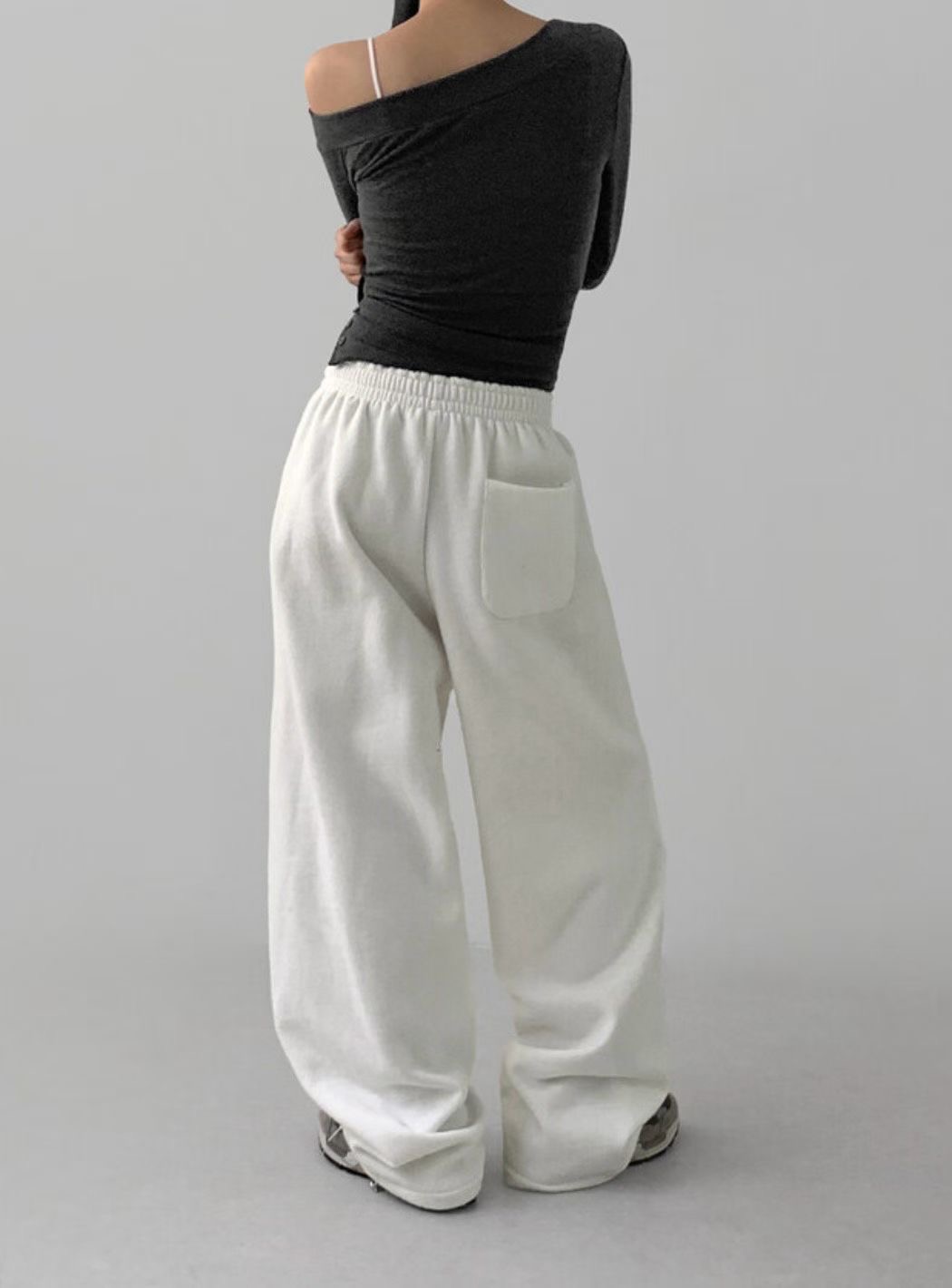 UNSANE韓國代購㊣女士新款真品25秋冬熱賣休閑人氣時尚休閑褲UNSANE休閑褲