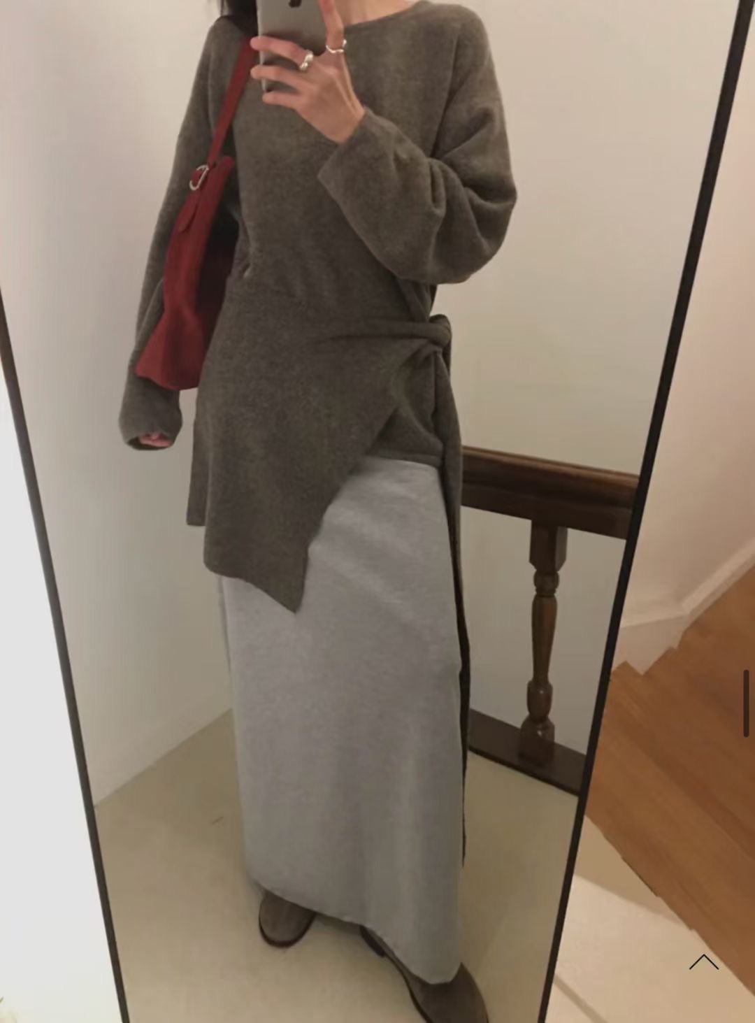 UNSANE東大門㊣代購女士新品推薦時尚熱賣真品人氣25秋冬長裙UNSANE長裙