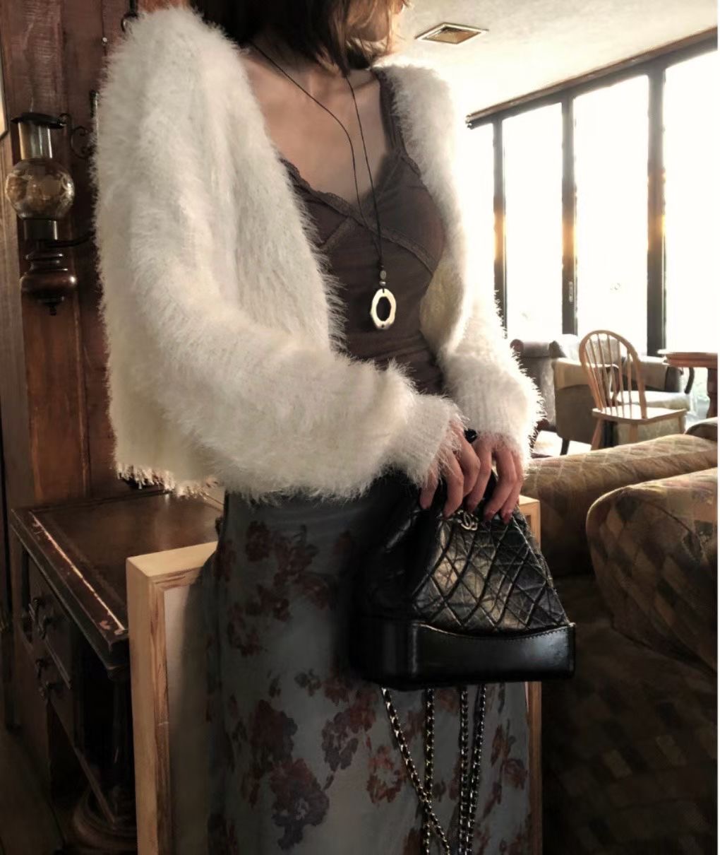 UNSANE韓國代購㊣女裝新款熱賣職業25秋冬真品推薦時尚針織衫UNSANE針織衫