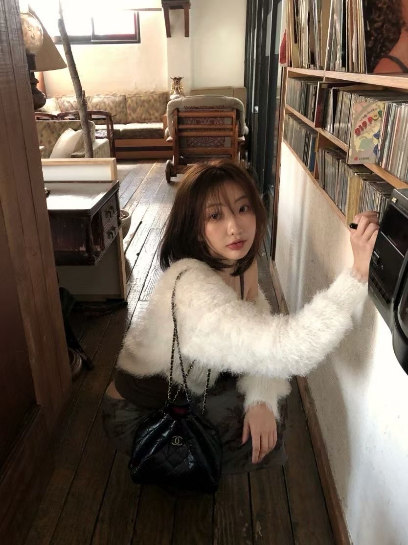 UNSANE韓國代購㊣女裝新款熱賣職業25秋冬真品推薦時尚針織衫UNSANE針織衫