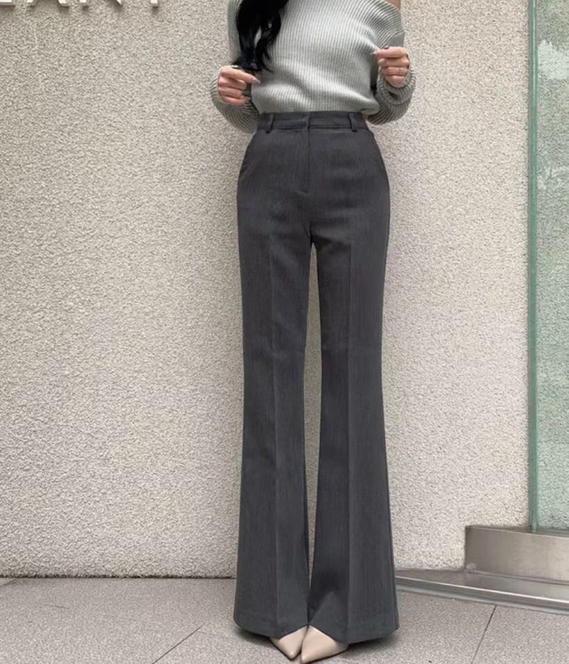 LUVLUV-럽럽-OT韓國直郵㊣女裝新款真品25秋冬熱賣休閑褲LUVLUV-럽럽-OT休閑褲圖色3