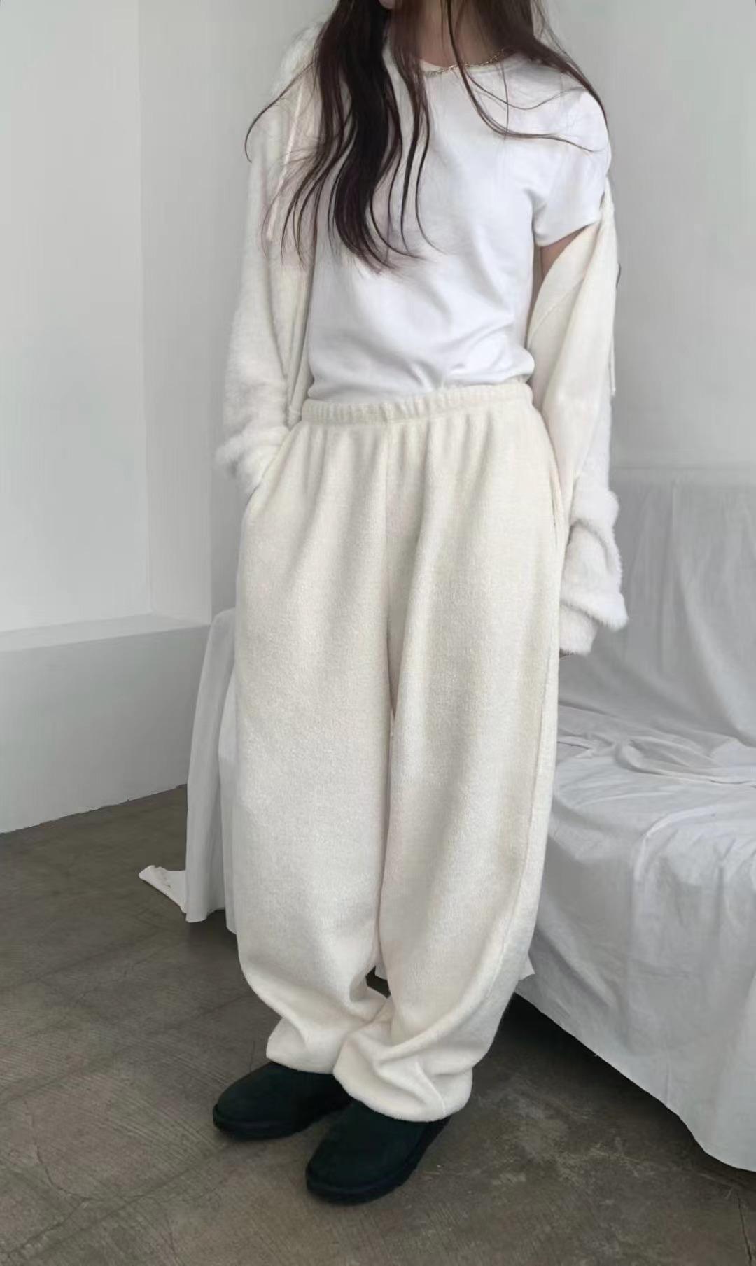 DE ONDO韓國直郵㊣女士新款人氣推薦熱賣25秋冬休閑休閑褲DE ONDO休閑褲