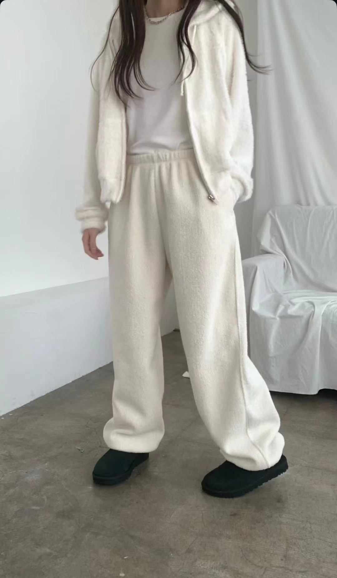 DE ONDO韓國直郵㊣女士新款人氣推薦熱賣25秋冬休閑休閑褲DE ONDO休閑褲