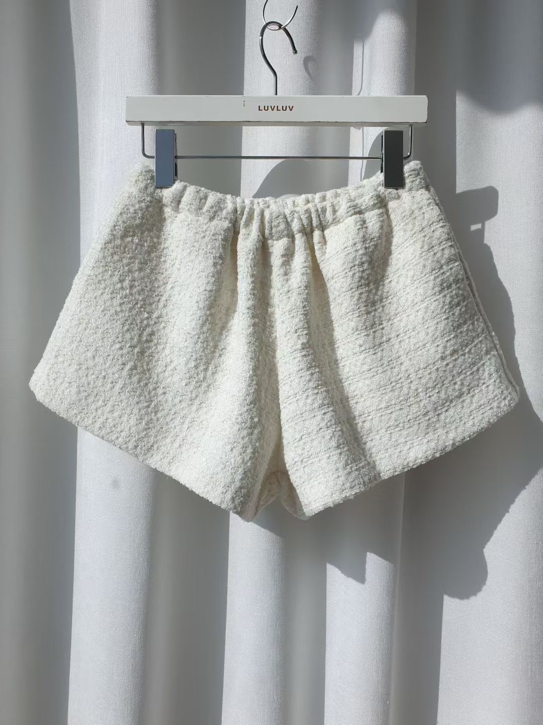 LUVLUV-럽럽-OT東大門㊣實拍女士新款真品25秋冬短褲花呢LUVLUV-럽럽-OT短褲圖色2