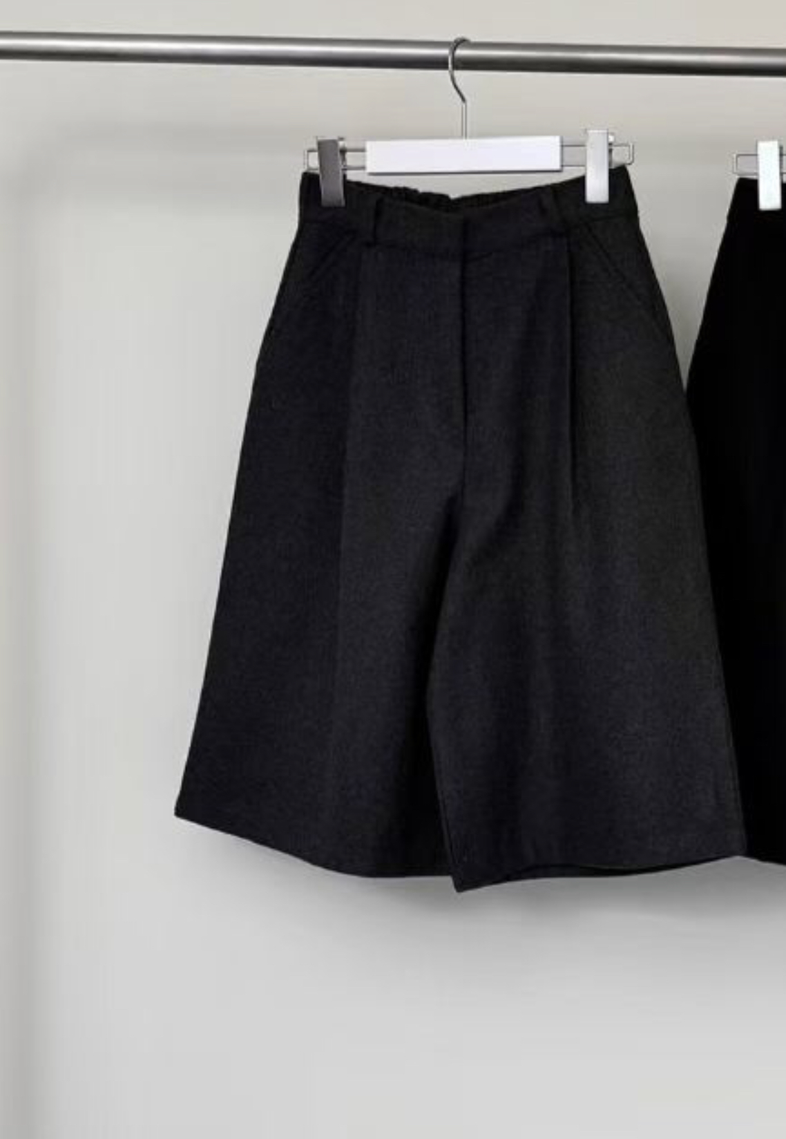 UNSANE東大門㊣代購女裝新款熱賣25秋冬推薦時尚真品休閑短褲UNSANE短褲圖色1