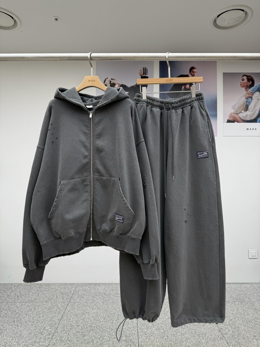 MADE-P韓國代購㊣女裝新款25秋冬真品人氣職業夾克連帽拉鏈衫MADE-P夾克