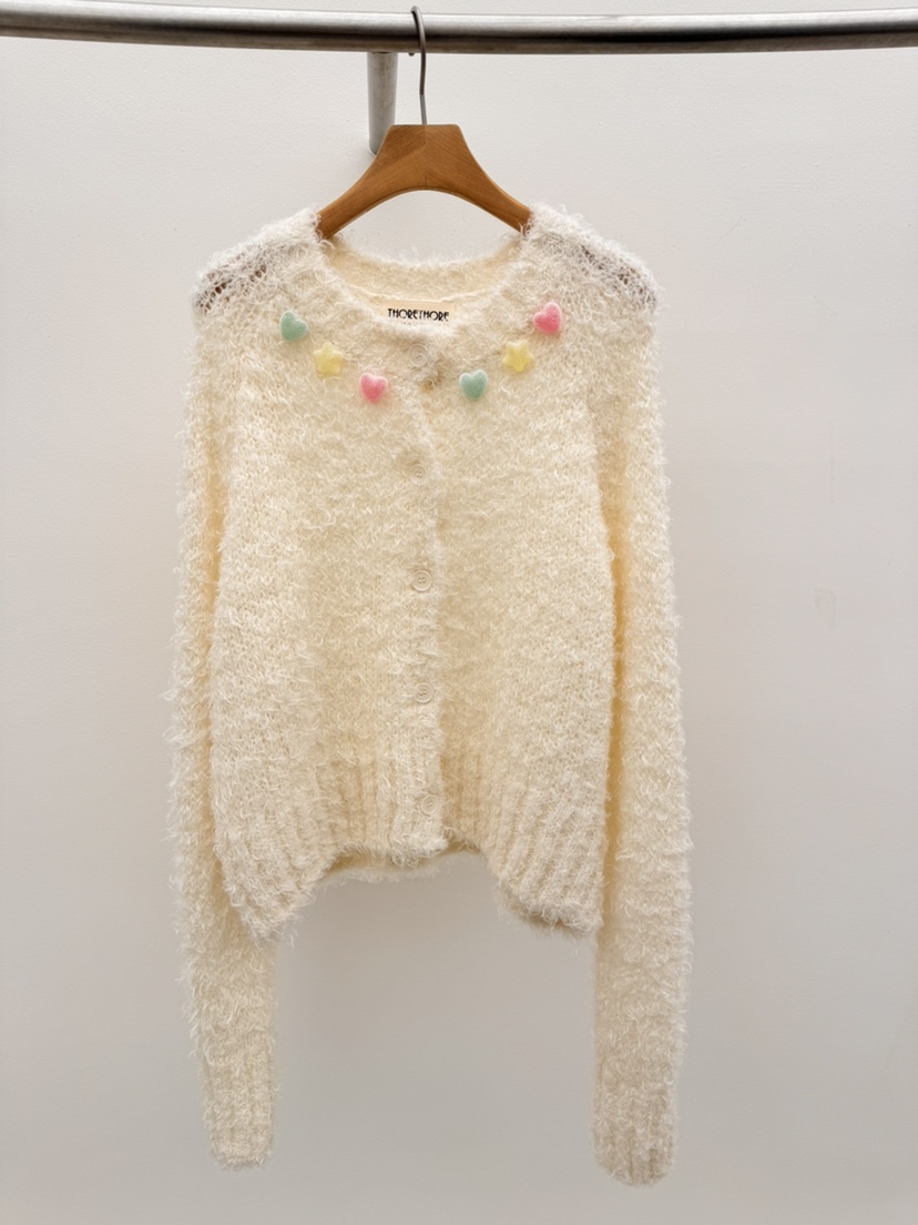 THORE韓國代購㊣女士新品真品人氣休閑熱賣推薦25秋冬針織衫THORE針織衫圖色1