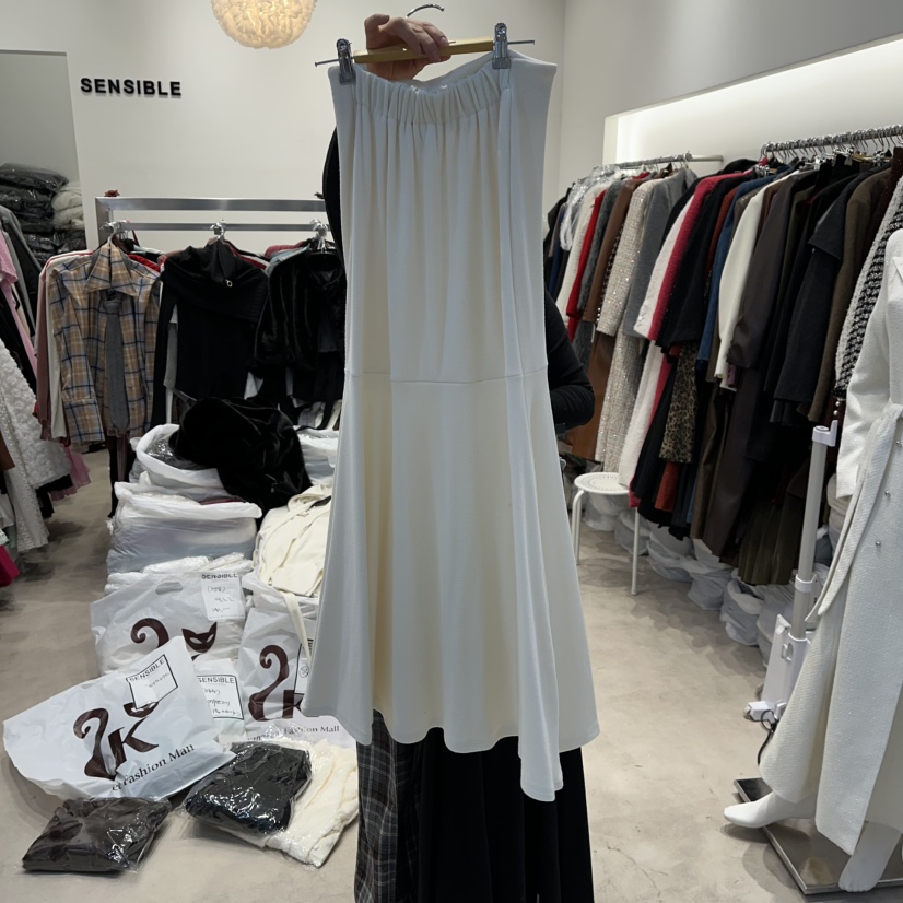 SENSIBLE-S韓國代購㊣女士新品推薦熱賣休閑真品25秋冬長裙SENSIBLE長裙
