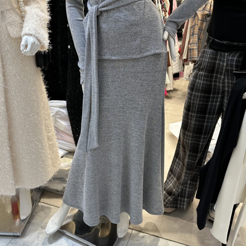 SENSIBLE-S韓國代購㊣女士新品推薦熱賣休閑真品25秋冬長裙SENSIBLE長裙圖色2