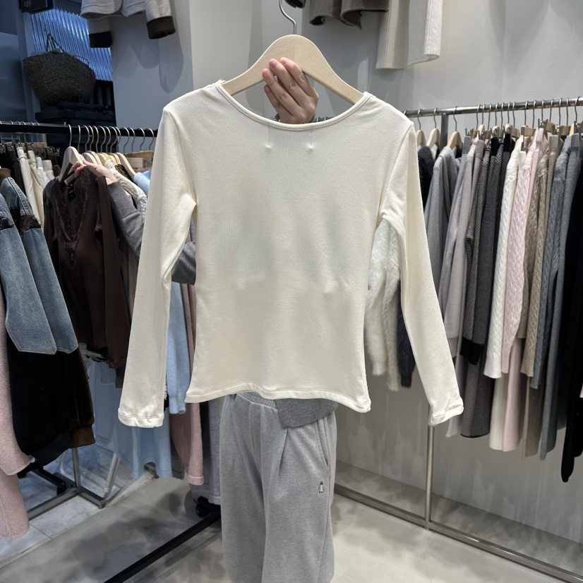 HOT PLACE/DREAM GIRIS/HOT ISSUE東大門㊣實拍女士新款休閑長袖T恤蕾絲HOT PLACE/DREAM GIRIS/HOT ISSUE長袖T恤