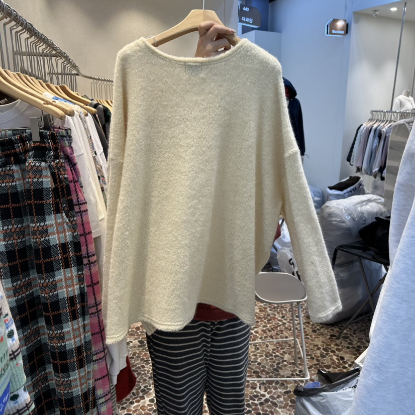 THE LINE-Q東大門㊣直郵女裝新品職業人氣25秋冬休閑針織衫THE LINE-Q針織衫