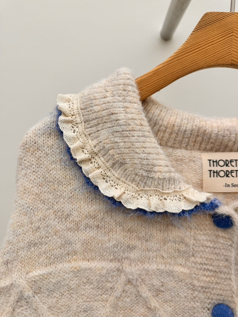 THORE韓國代購㊣女士新品休閑真品推薦熱賣時尚人氣25秋冬毛衣THORE毛衣