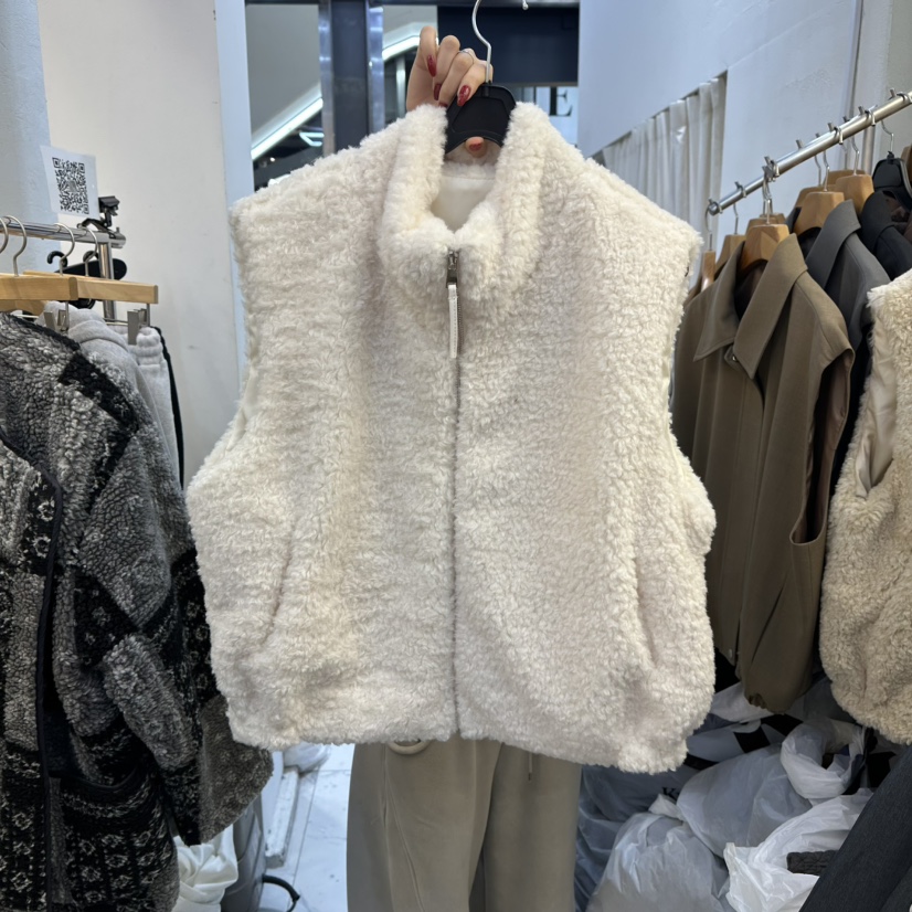 SANS東大門㊣直郵女裝新款推薦真品休閑時尚職業熱賣25秋冬馬甲SANS馬甲圖色1