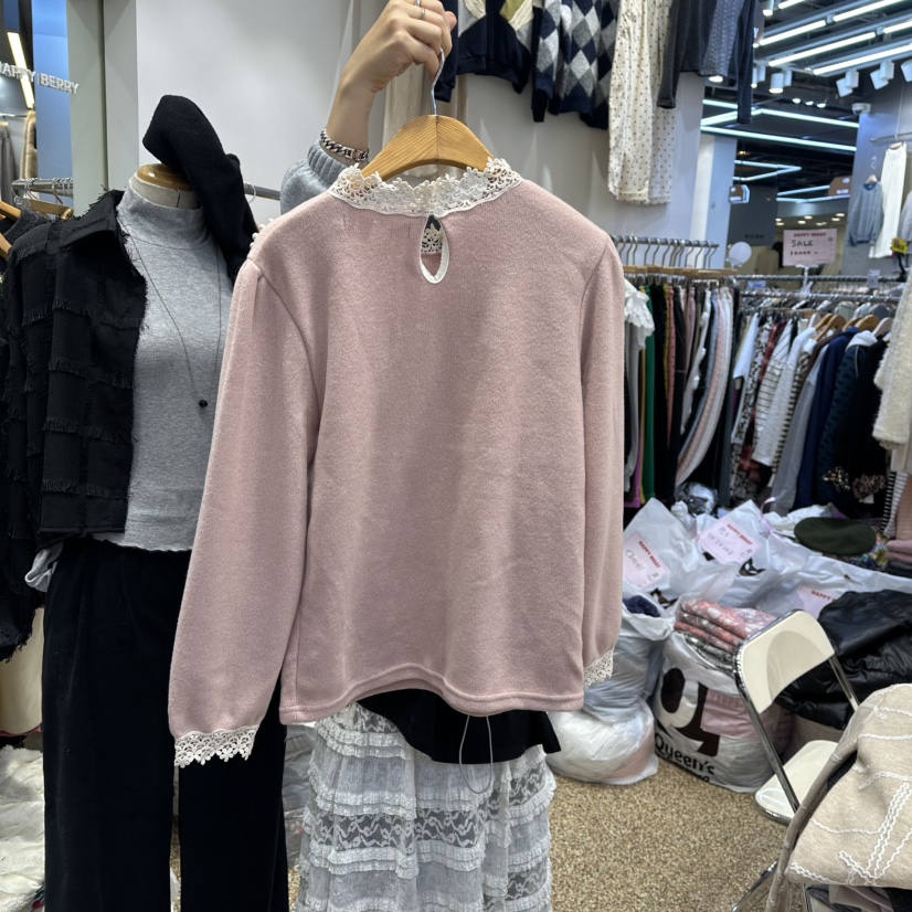 HAPPYBERRY東大門㊣實拍女士新款推薦休閑人氣時尚職業長袖T恤HAPPYBERRY長袖T恤