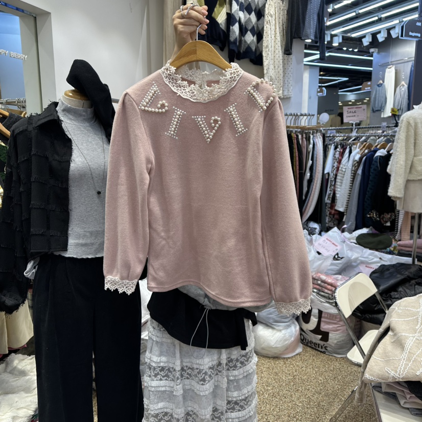 HAPPYBERRY東大門㊣實拍女士新款推薦休閑人氣時尚職業長袖T恤HAPPYBERRY長袖T恤圖色3