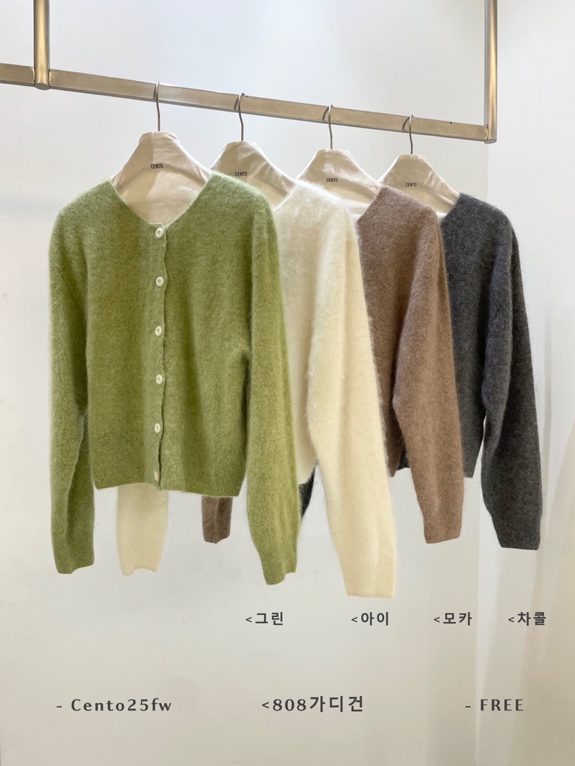 CENTO韓國代購㊣女士新款職業熱賣時尚真品推薦人氣毛衣開襟衫CENTO毛衣