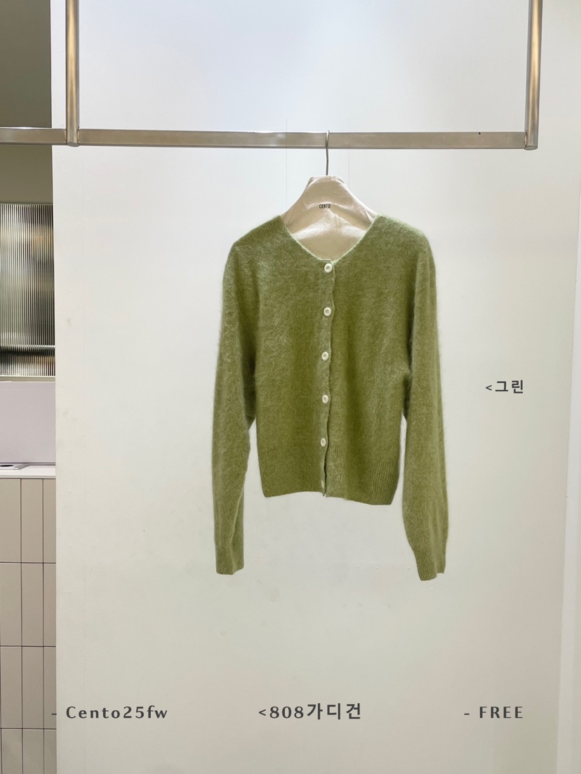 CENTO韓國代購㊣女士新款職業熱賣時尚真品推薦人氣毛衣開襟衫CENTO毛衣圖色1