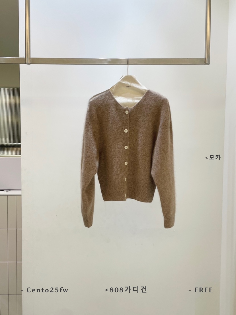 CENTO韓國代購㊣女士新款職業熱賣時尚真品推薦人氣毛衣開襟衫CENTO毛衣圖色3