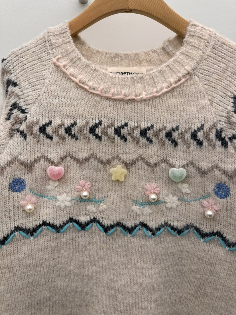 THORE東大門㊣代購女裝新款推薦真品時尚熱賣人氣25秋冬毛衣THORE毛衣