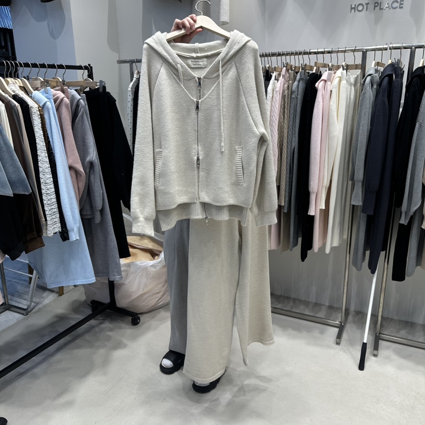 HOT PLACE/DREAM GIRIS/HOT ISSUE東大門㊣代購女士新款真品套裝拉鏈套裝連帽HOT PLACE/DREAM GIRIS/HOT ISSUE套裝圖色3