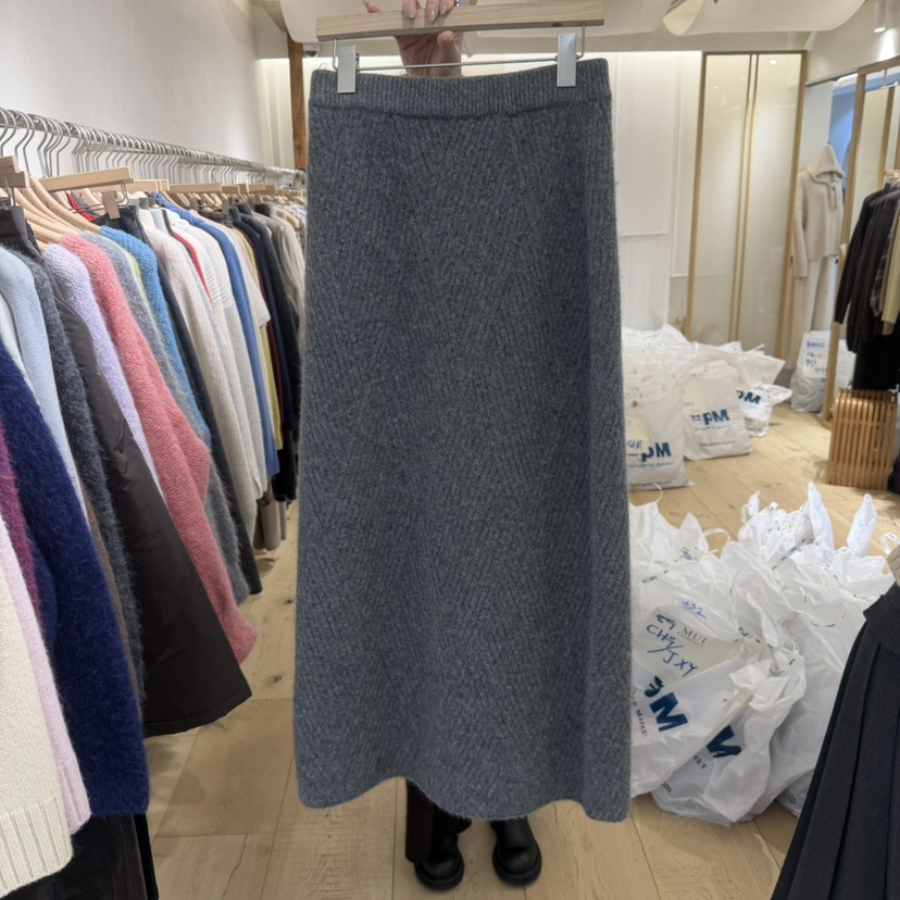 THE MUI東大門㊣實拍女裝新款職業真品推薦人氣熱賣25秋冬長裙THE MUI長裙圖色2