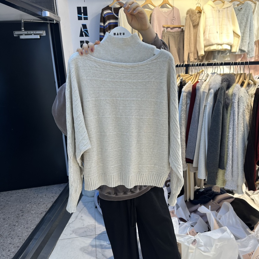 HARU-Q東大門㊣直郵女裝新品時尚推薦真品熱賣休閑職業針織衫HARU-Q針織衫圖色2