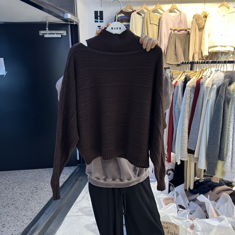 HARU-Q東大門㊣直郵女裝新品時尚推薦真品熱賣休閑職業針織衫HARU-Q針織衫圖色4