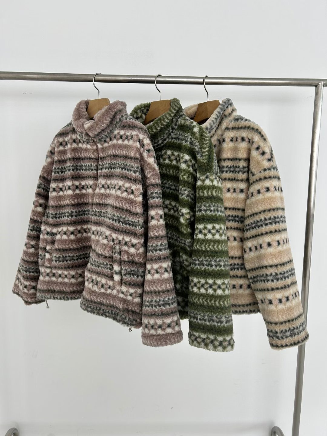 SPARK東大門㊣實拍女士新品25秋冬真品人氣推薦夾克連帽拉鏈衫SPARK夾克圖色3左三色