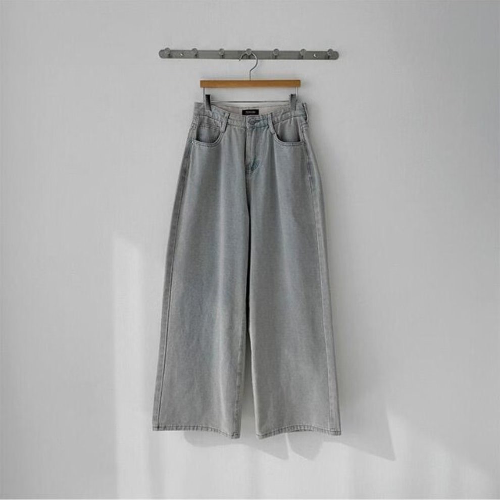 SPARK東大門㊣實拍女士新款時尚推薦職業休閑人氣真品牛仔褲SPARK牛仔褲圖色1