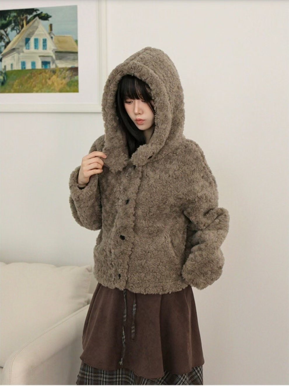 SPARK韓國直郵㊣女士新款熱賣時尚25秋冬真品休閑職業人氣夾克SPARK夾克圖色3