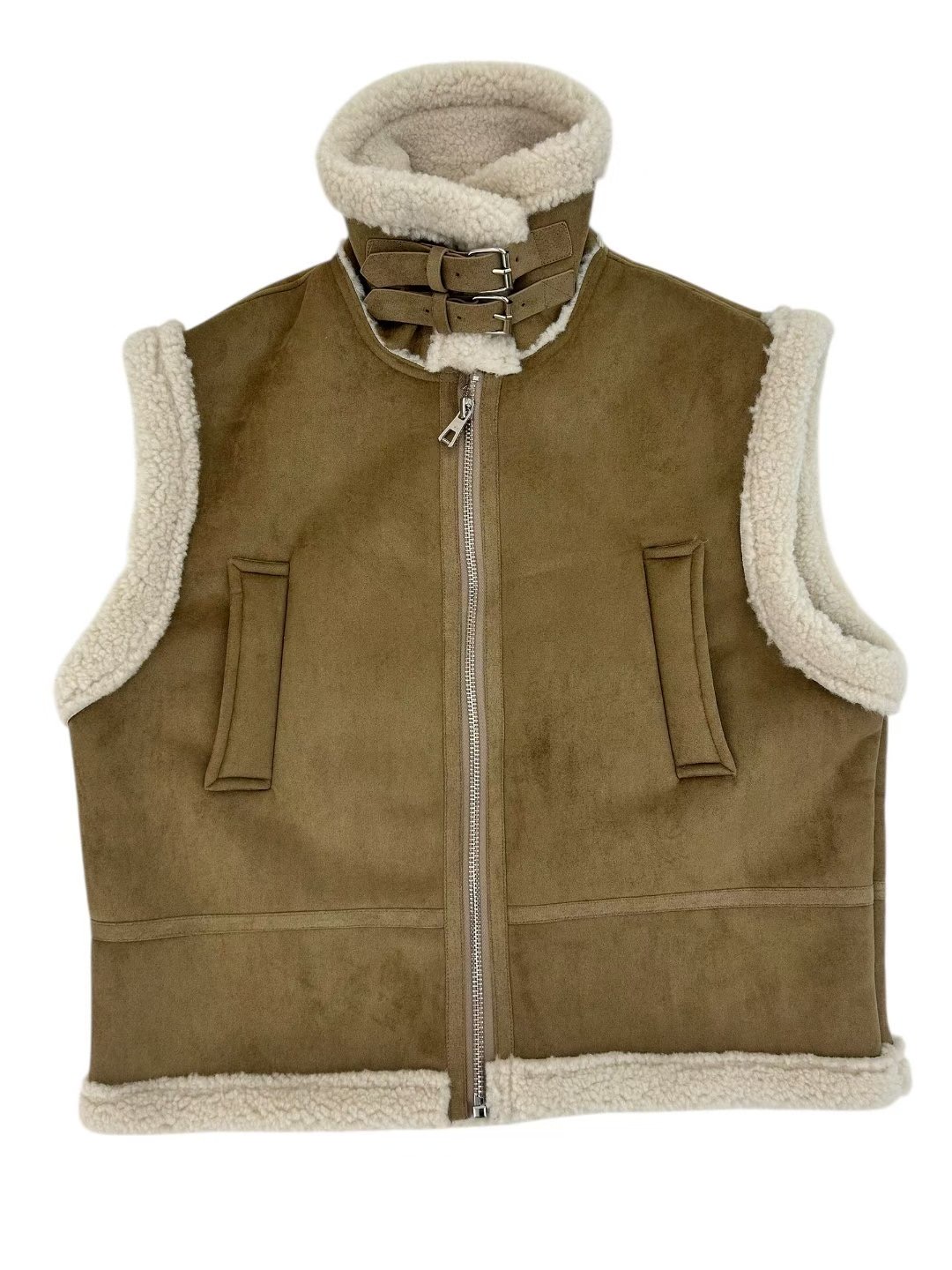 SPARK東大門㊣代購女士新品職業人氣時尚休閑推薦熱賣馬甲高領SPARK馬甲圖色1