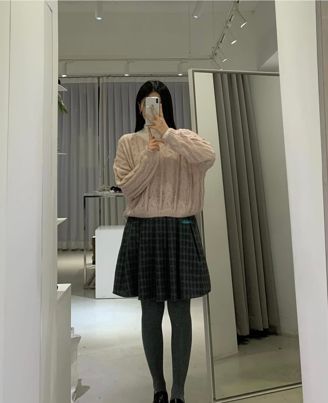 SPARK韓國代購㊣女士新款時尚真品25秋冬推薦職業人氣毛衣羊毛SPARK毛衣圖色1