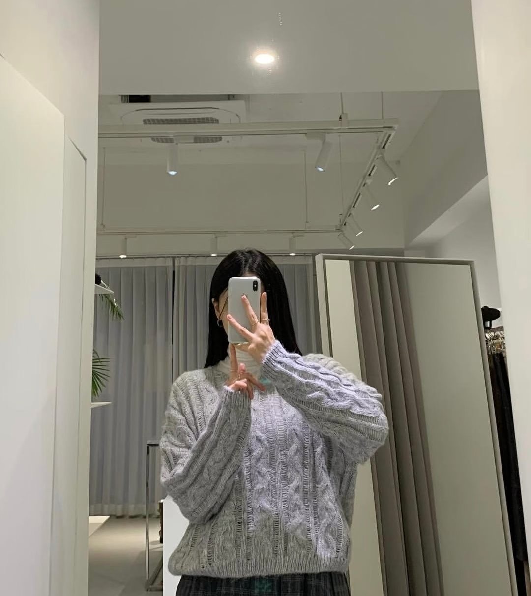 SPARK韓國代購㊣女士新款時尚真品25秋冬推薦職業人氣毛衣羊毛SPARK毛衣圖色3