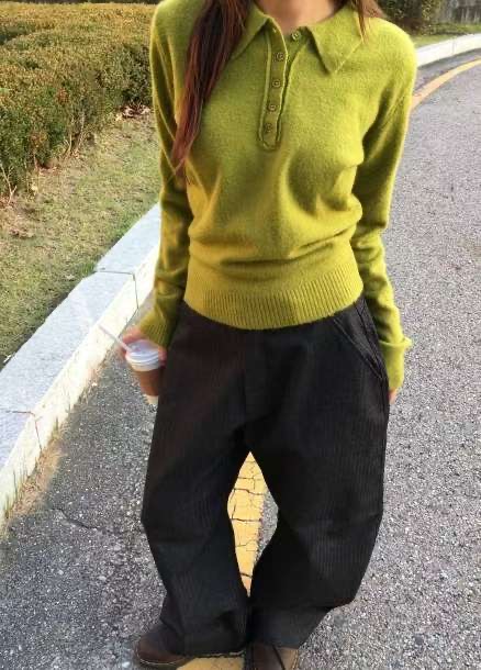 T.BLOSSOM東大門㊣實拍女裝新款真品推薦熱賣休閑時尚針織衫T.BLOSSOM針織衫圖色1