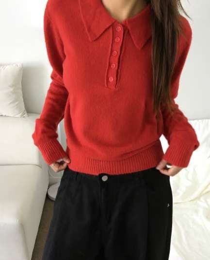 T.BLOSSOM東大門㊣實拍女裝新款真品推薦熱賣休閑時尚針織衫T.BLOSSOM針織衫圖色2