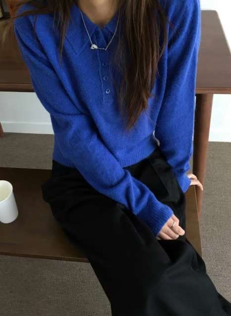 T.BLOSSOM東大門㊣實拍女裝新款真品推薦熱賣休閑時尚針織衫T.BLOSSOM針織衫圖色3