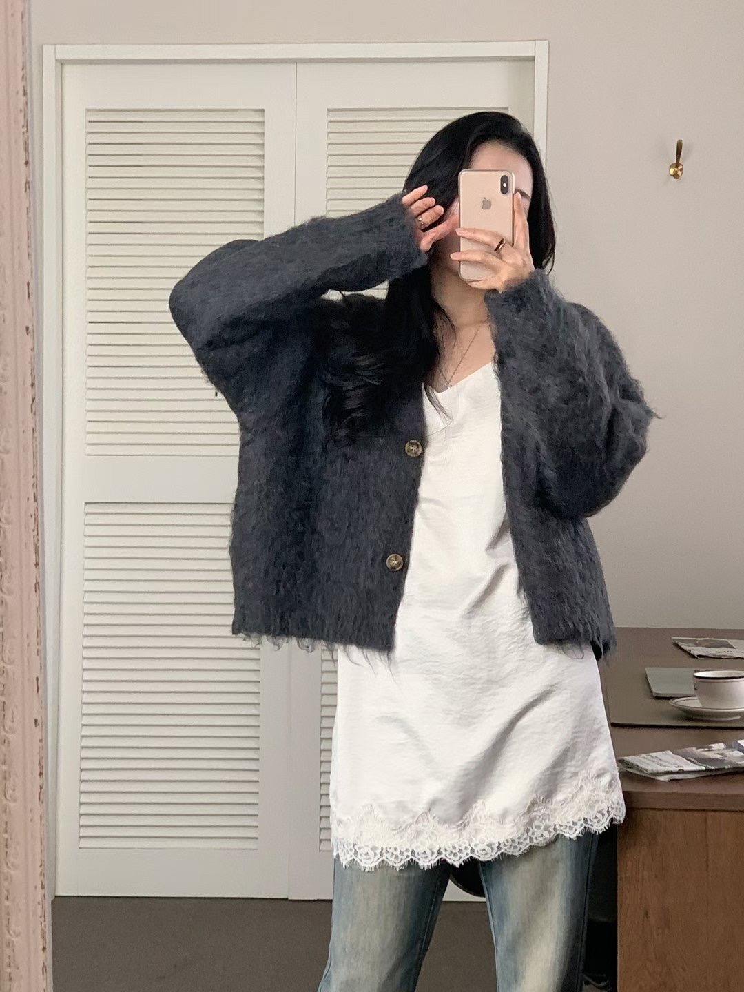 T.BLOSSOM東大門㊣直郵女裝新品時尚推薦熱賣25秋冬針織衫T.BLOSSOM針織衫圖色3