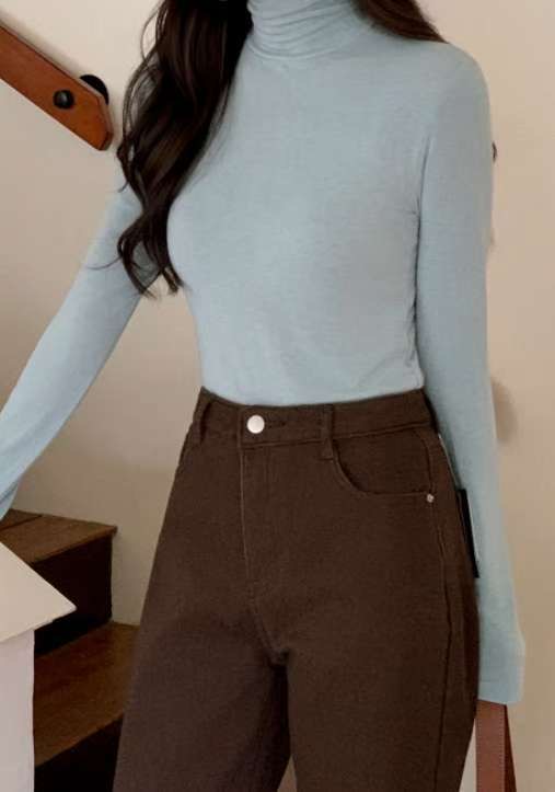 T.BLOSSOM東大門㊣實拍女裝新款熱賣真品時尚職業人氣長袖T恤T.BLOSSOM長袖T恤圖色3