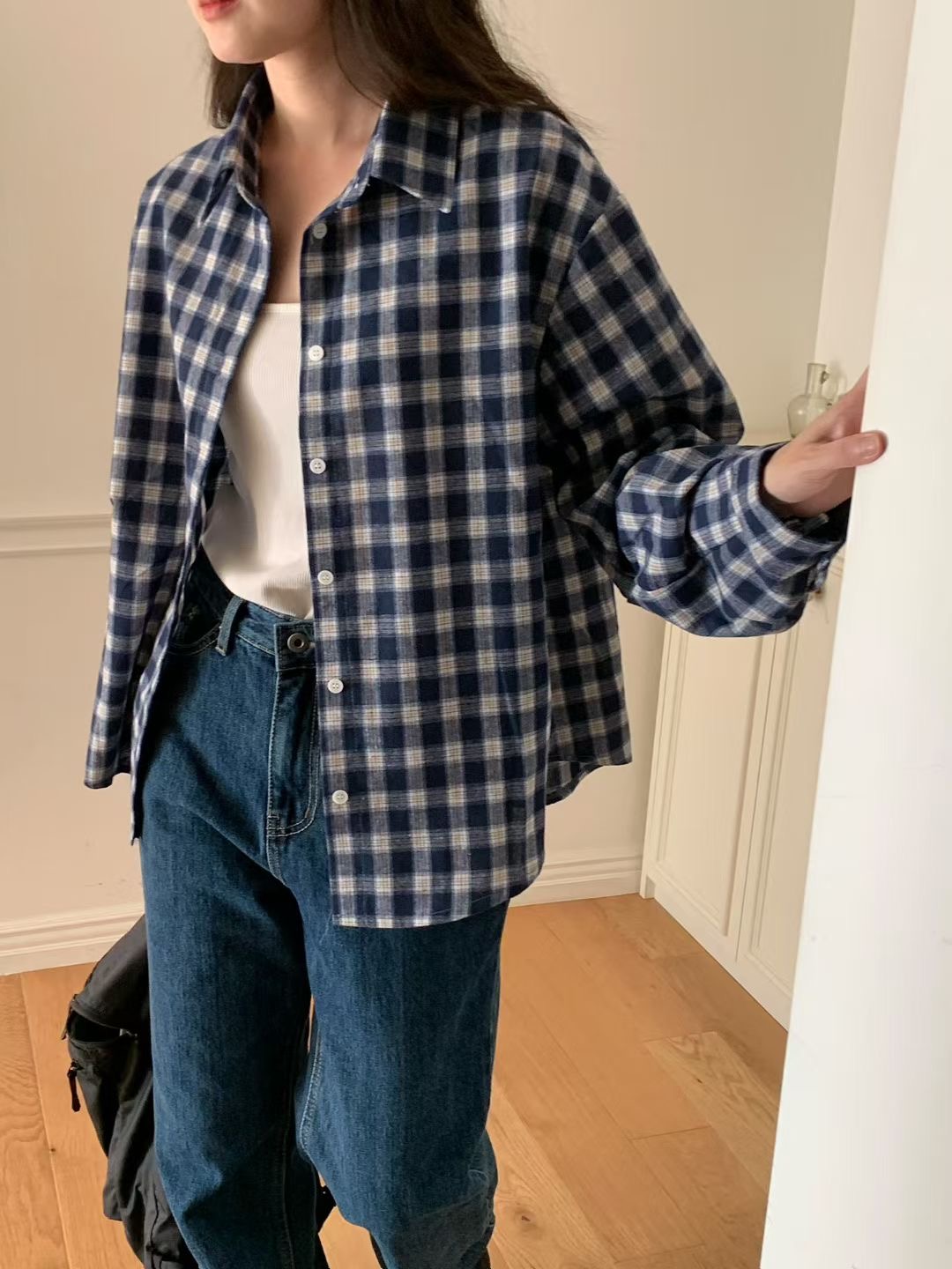 COMMA-콤마-T東大門㊣代購女裝新款25秋冬休閑襯衫蕾絲衫COMMA襯衫/蕾絲衫圖色3