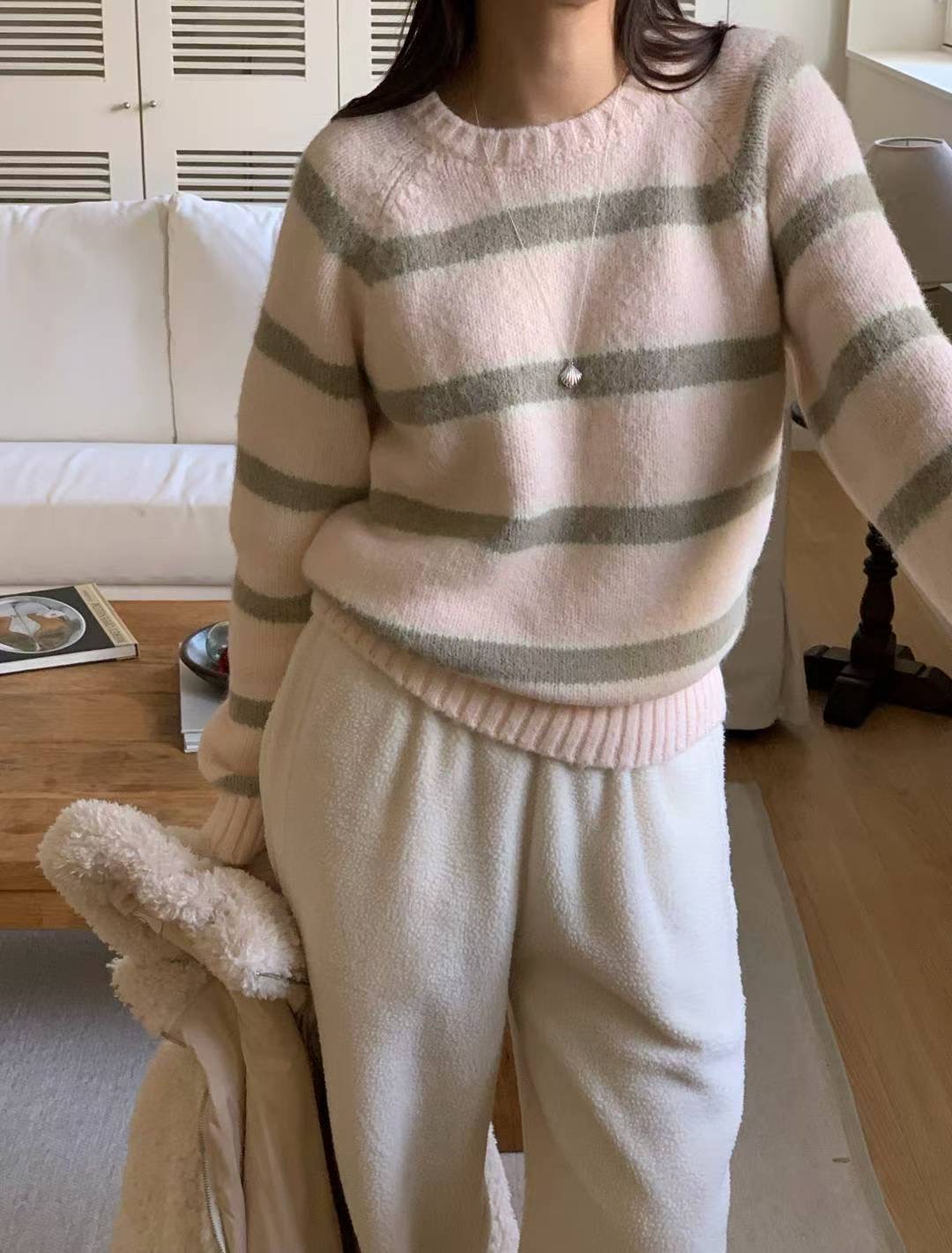 AREING東大門㊣代購女裝新款真品人氣職業推薦熱賣時尚針織衫AREING針織衫圖色2