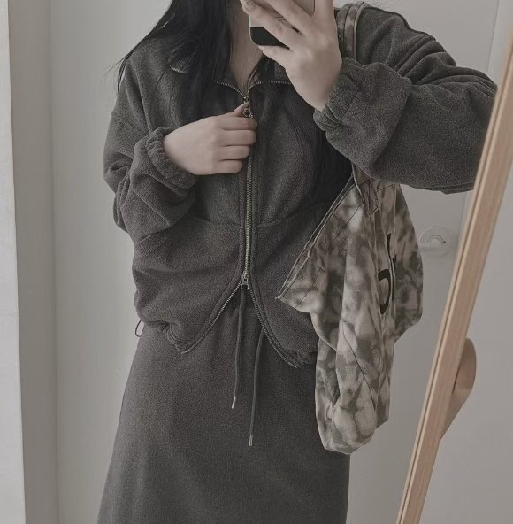 T.BLOSSOM東大門㊣直郵女士新品休閑熱賣時尚人氣25秋冬夾克T.BLOSSOM夾克