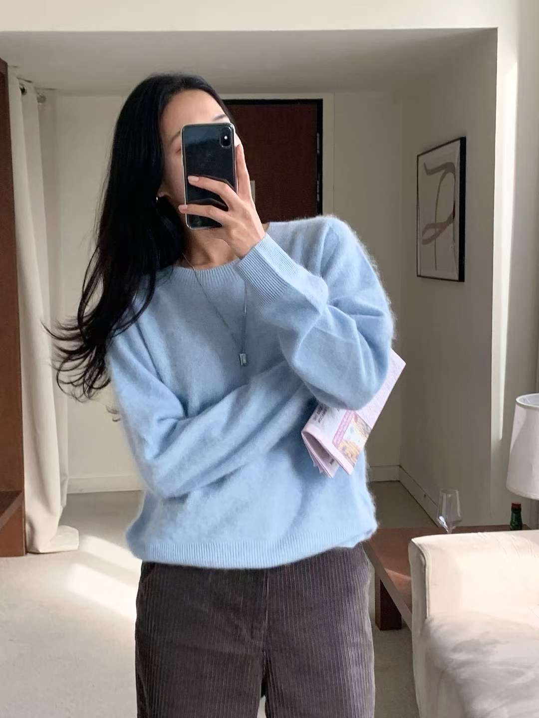 T.BLOSSOM東大門㊣直郵女士新品推薦25秋冬真品休閑針織衫T.BLOSSOM針織衫