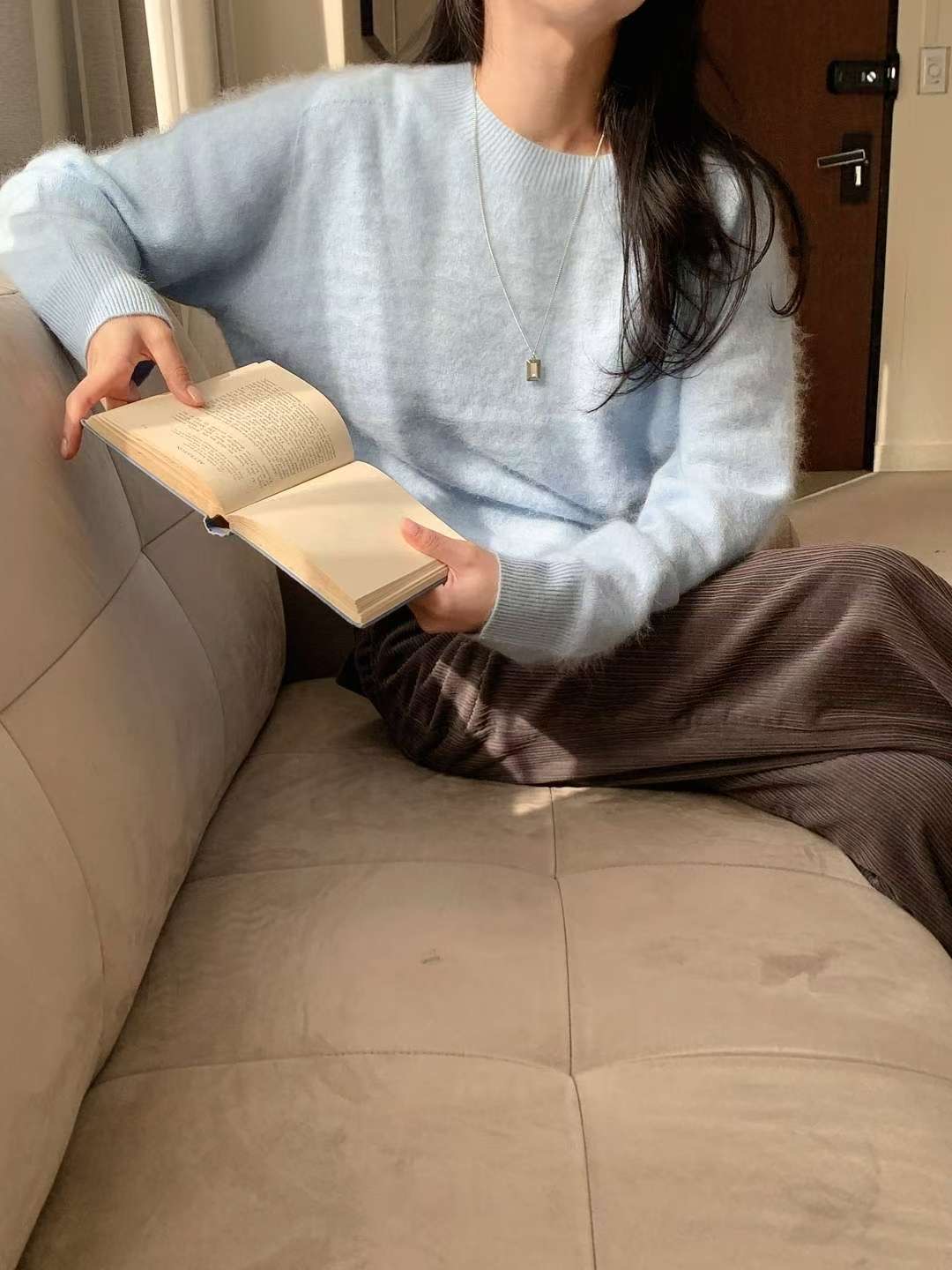 T.BLOSSOM東大門㊣直郵女士新品推薦25秋冬真品休閑針織衫T.BLOSSOM針織衫