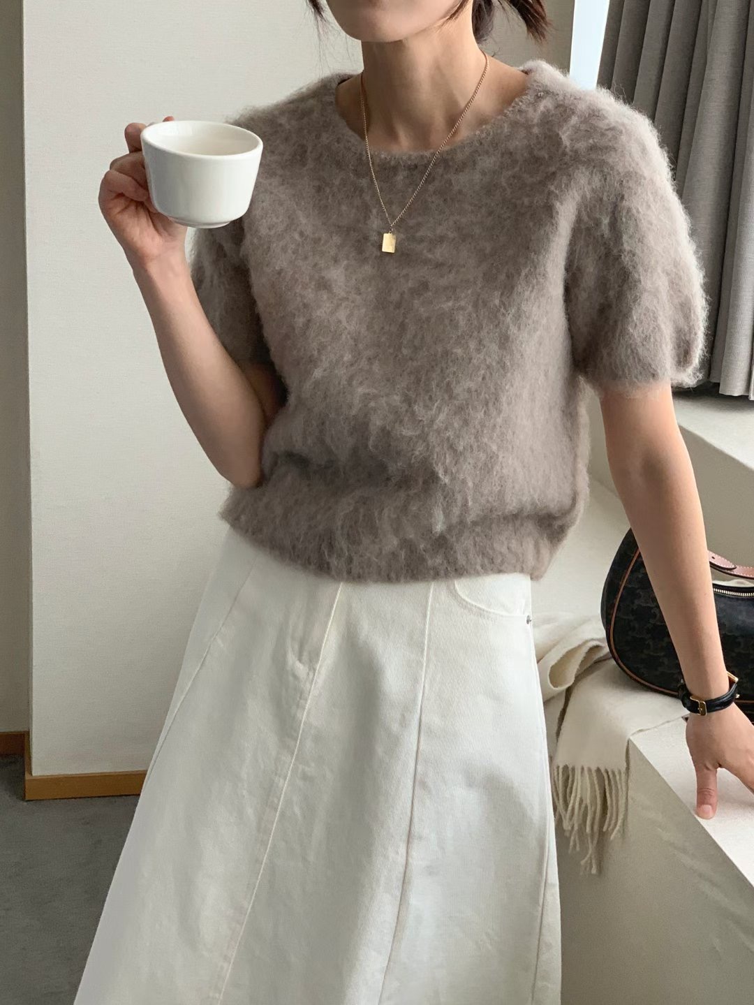 T.BLOSSOM東大門㊣直郵女士新款休閑職業人氣真品熱賣針織衫T.BLOSSOM針織衫圖色1